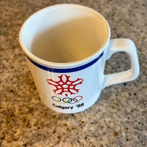 Vintage Maxwell House 1988 Calgary US Olympic Team Sponsor Coffee Mug